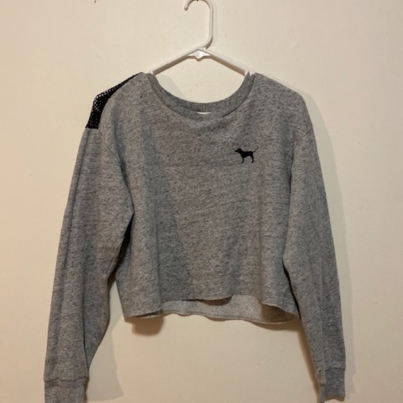 Pink Grey Loose Long Sleeve - Picture 1 of 2